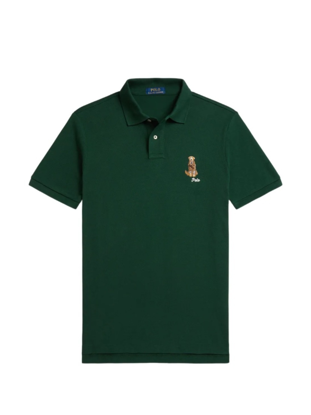 Polo Ralph Lauren Green dog Embroidered Polo